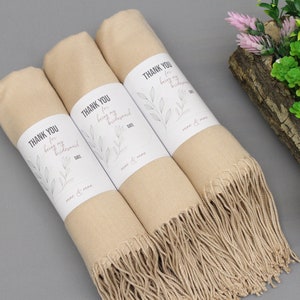 champagne pashmina shawl