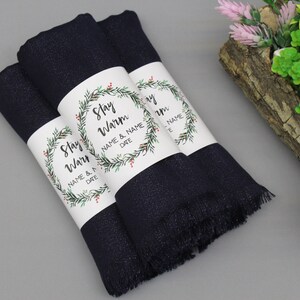 Sparkly Pashmina Shawl, Navy Pashmina Shawl Wedding, Glitter Pashmina, Personalized Bridesmaid Shawl, Bridesmaid Proposal, Wedding Shawl