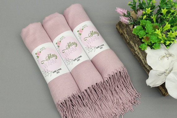 blush pashmina shawl