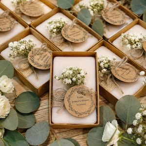 Personalisierte Seifen Bevorzugungen für Gäste, Hochzeitsbevorzugung, Brautpartybevorzugung, Babypartybevorzugung, Taufgeschenk, Party Favors, Erinnerungsgeschenke,
