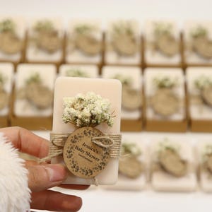 Bomboniere di sapone per matrimonio, regali di sapone floreali, regali di sapone fatti a mano, bomboniere di sapone per la festa della sposa, dolci sedici anni, regali di sapone per il baby shower