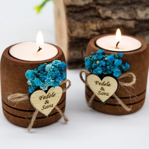 Personalized Wedding Favors for Guests in Bulk | Bridal Shower Favors | Rustic Wedding Favors | Wedding Decor | Wedding Favors Candle