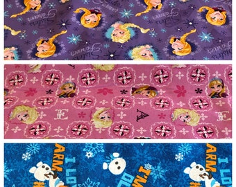 BLOSSOM PRINCESS TOSS BY DISNEY FOR SPRINGS CREATIVE FLEECE PRINTED FABRIC 950