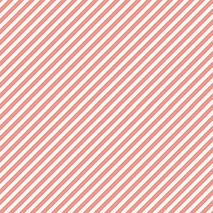 Daybreak Cotton Fabric by the Yard - Daybreak Stripes Coral - Riley Blake C11627-CORAL