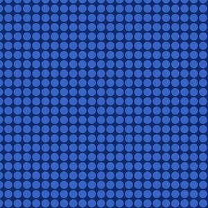 Polka Dots Cotton Fabric by the Yard - Dot Dot Dot Stacked Dot Blue - Windham 52550-2