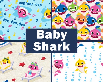 Baby Shark Character Etsy Baby Shark Character Etsy