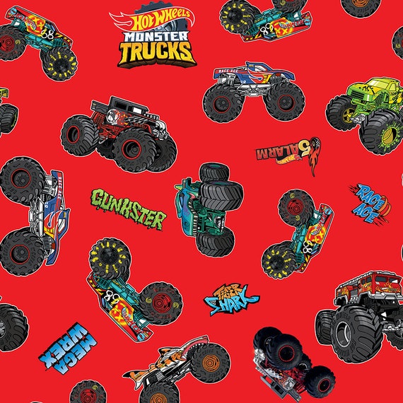 Hot Wheels Mega Smash 'N Crash Gunkster Monster Truck