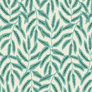 Florida Vol. 2 Cotton Fabric by the Yard - Florida Volume 2 Wild Leaves Water - Sarah Watts at Ruby Star Society for Moda RS2058-14
