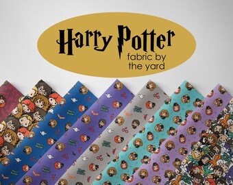 Harry Potter Fabric Etsy