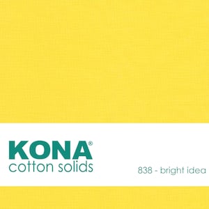 Kona Cotton Fabric by the Yard - 838 Bright Idea