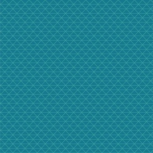 May include: A teal-colored geometric pattern featuring a grid of interconnected triangles. The design is a repeating pattern, with a consistent size and spacing between each triangle. The overall effect is a textured, visually interesting surface.