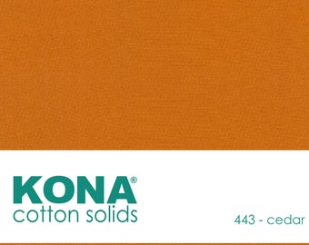 Kona Cotton Fabric by the Yard - 443 Cedar