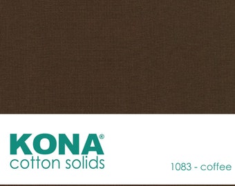 Kona Cotton Fabric by the Yard - 1083 Coffee