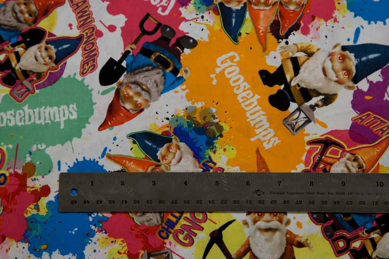 Goosebumps Fabric by the Yard Chillin with my Gnomies Etsy