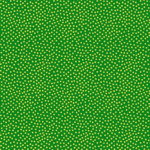 Dot Cotton Fabric by the Yard - Garden Pindot Emerald Metallic - Michael Miller CM1065-EMER