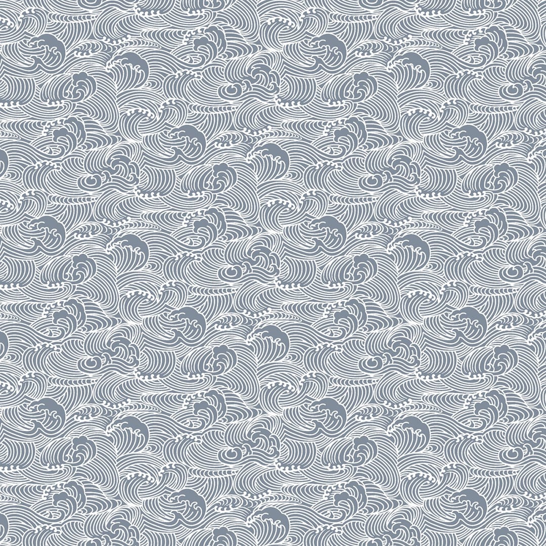 Nautical Cotton Fabric by the Yard Salty Making Waves Colony Dear