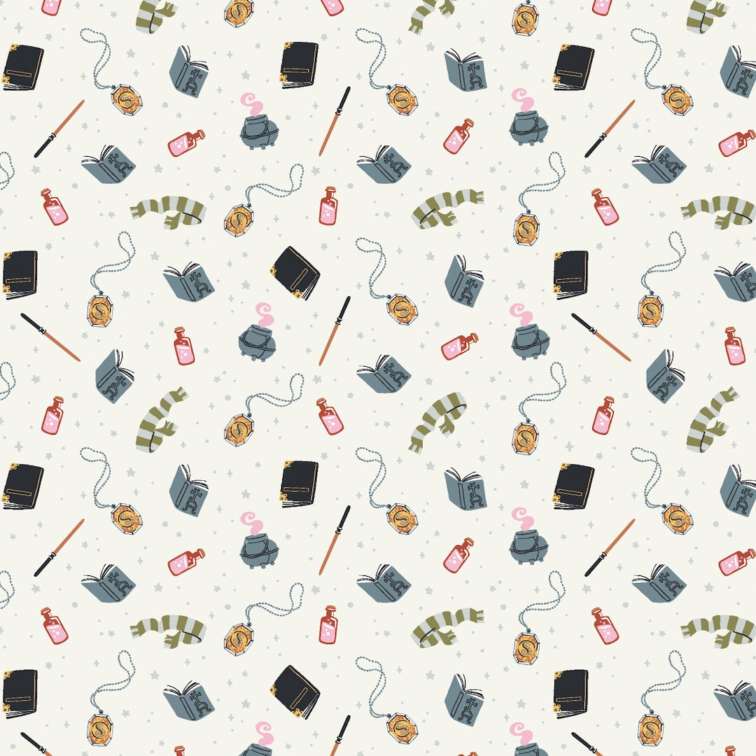 Harry Potter Cotton Fabric by the Yard Harry Potter Arts and Crafts