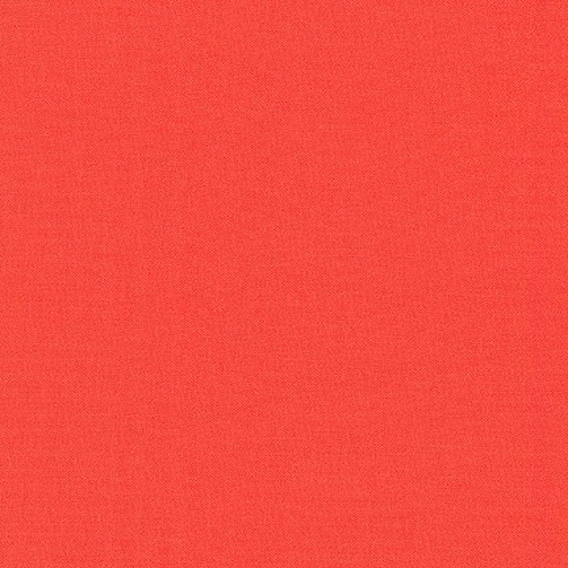 Kona Cotton Fabric by the Yard 1087 Coral Etsy