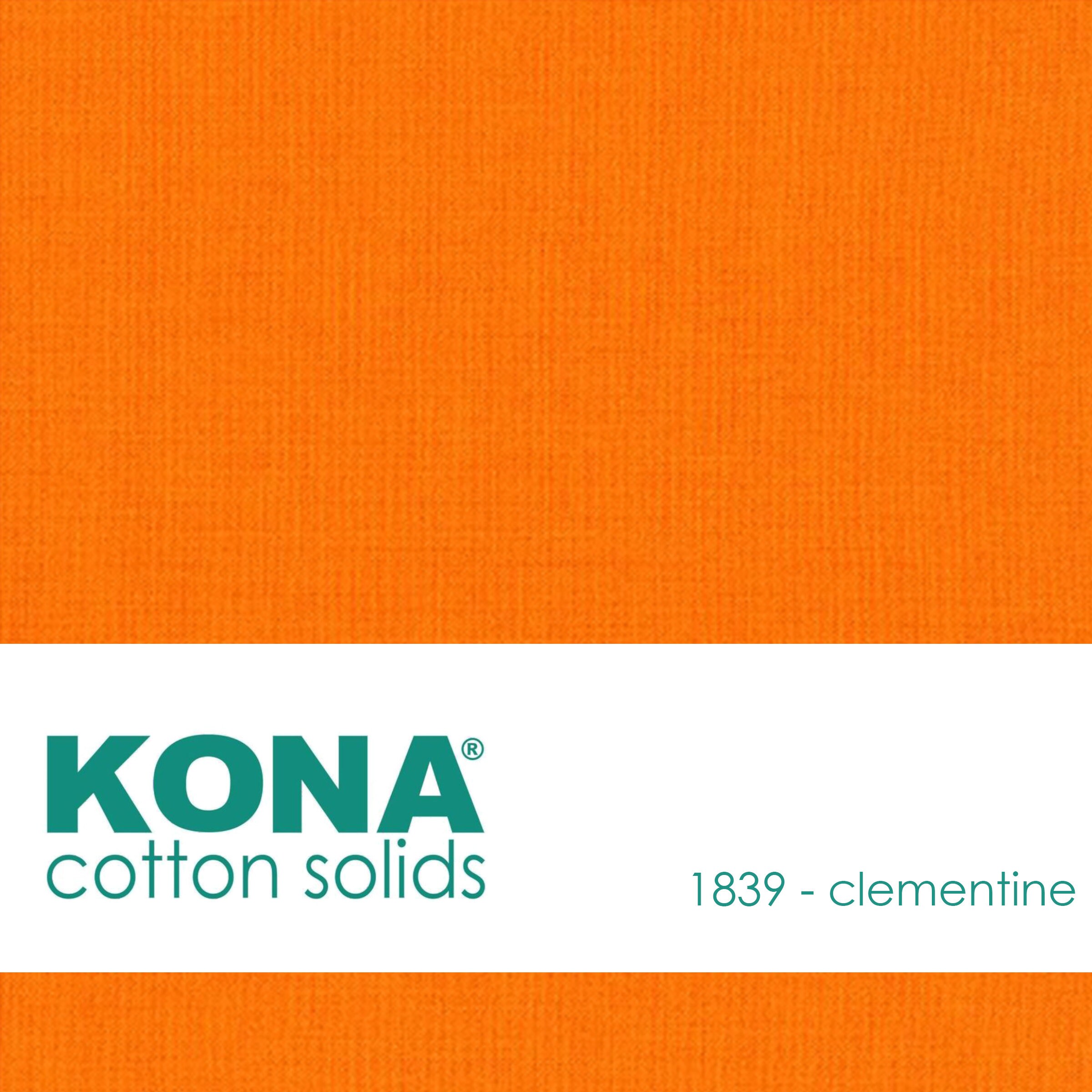 Kona◡̈♥︎ Kona Cotton Fabric by the Yard - 1839 Clementine - Etsy