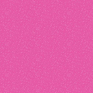 May include: A vibrant pink background with a speckled pattern. The design features small, irregular white dots scattered across the surface, creating a textured appearance. The overall effect is a bright and playful design.