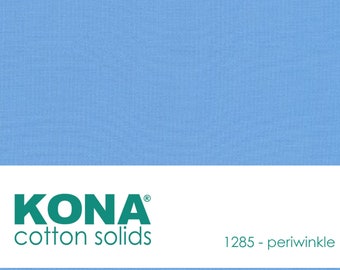 Kona Cotton Fabric by the Yard - 1285 Periwinkle