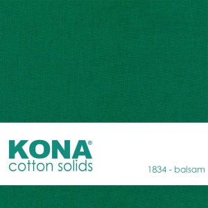 Kona Cotton Fabric by the Yard - 1834 Balsam