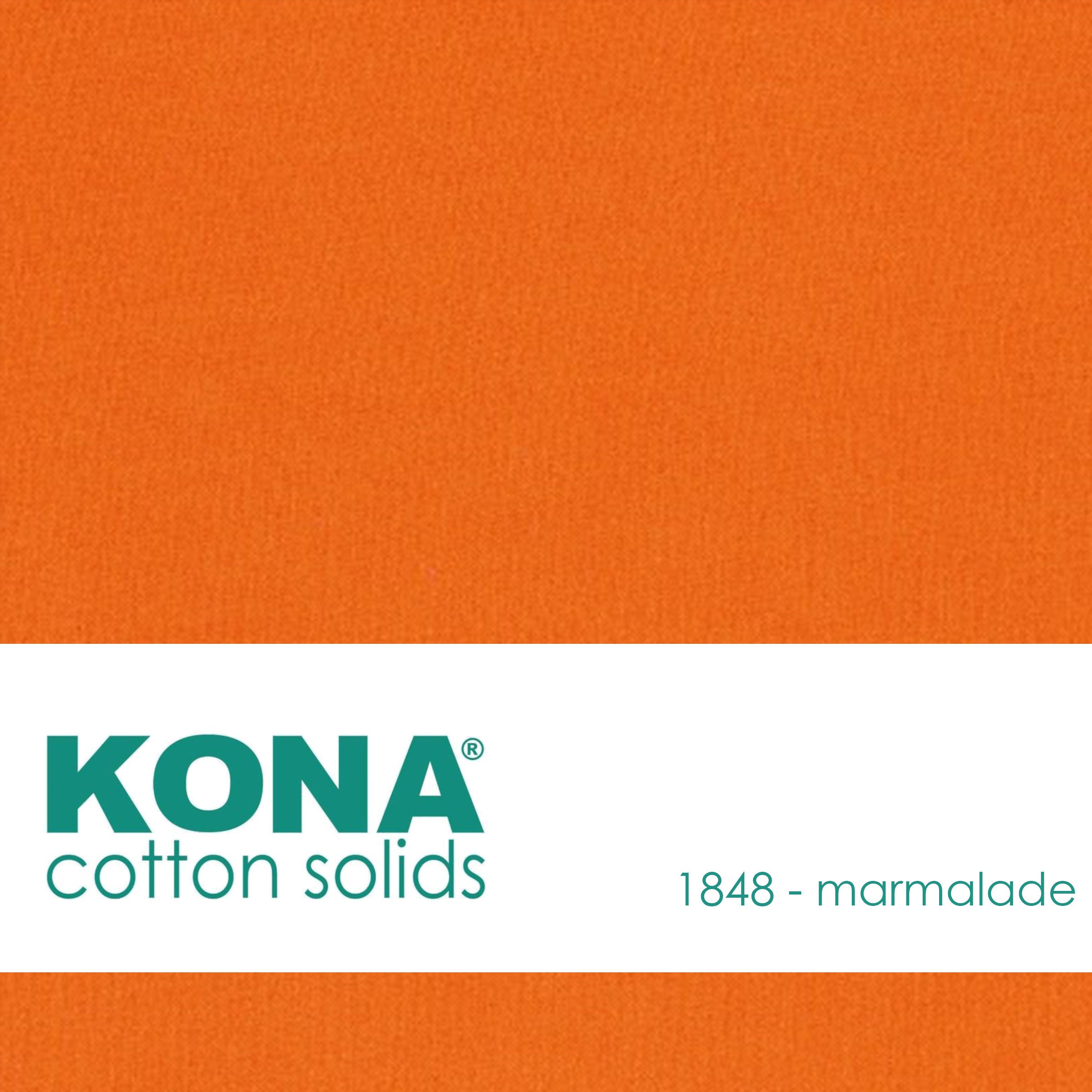 Kona Cotton Fabric by the Yard - 1848 Marmalade