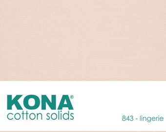 Kona Cotton Fabric by the Yard - 843 Lingerie
