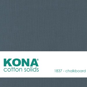 Kona Cotton Fabric by the Yard - 1837 Chalkboard