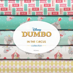 Dumbo Fabric by the Yard - In the Circus Collection by Camelot