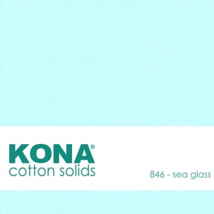Kona Cotton Fabric by the Yard - 846 Sea Glass