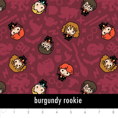 Harry Potter Cotton One Yard Stack - 8 Piece Harry Potter Kawaii Collection from shops Camelot