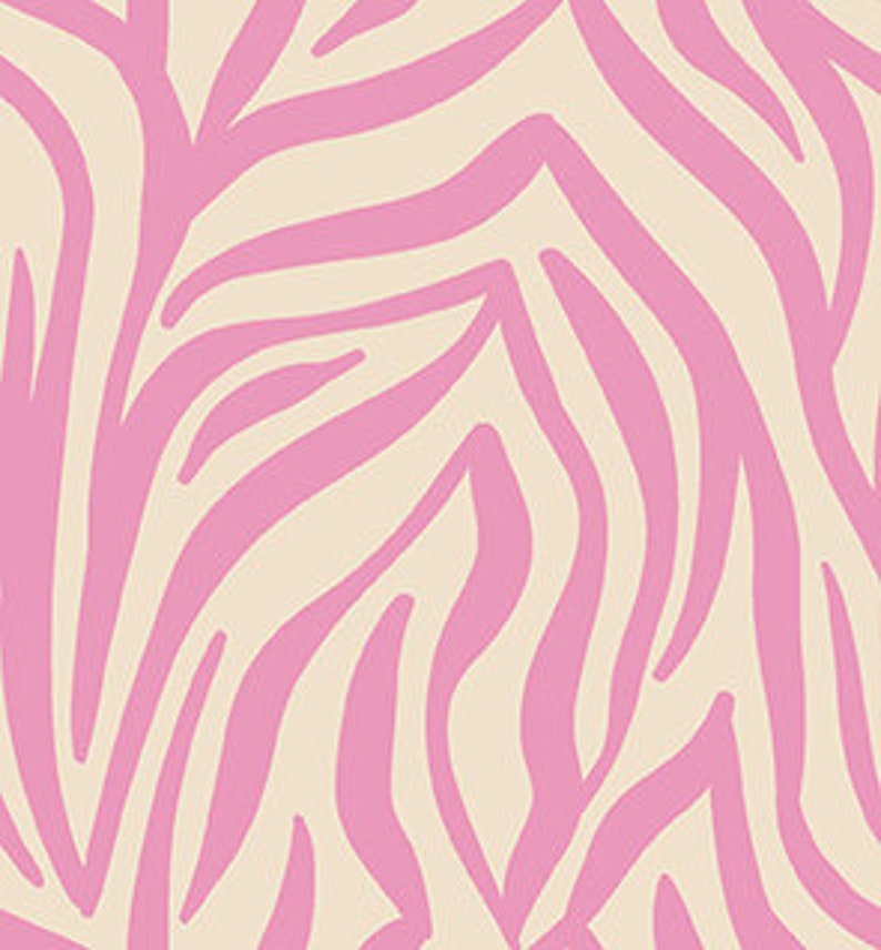 Zebra Print Cotton Fabric by the Yard Wild Expedition Zebra Etsy