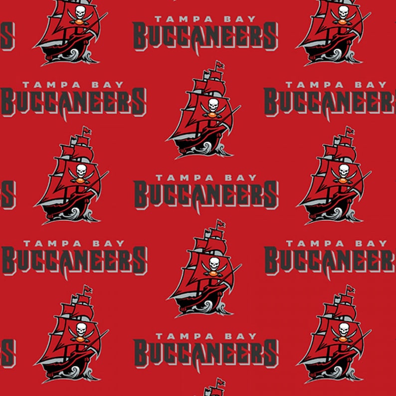 Tampa Bay Buccaneers Fabric by the Yard Fabric Traditions 6488-D