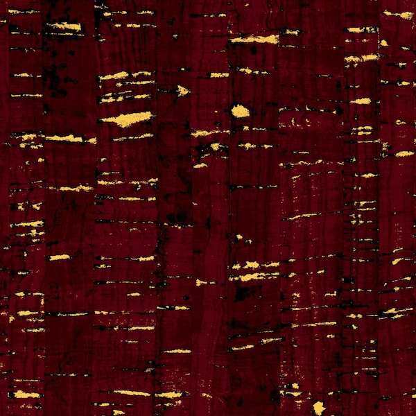 Metallic Blender Cotton Fabric by the Yard - Uncorked Metallic Blender Brick  - Windham 50107M-25