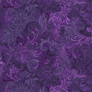 Purple Blender Cotton Fabric by the Yard - Embellishment Purple - Wilmington 51000-664