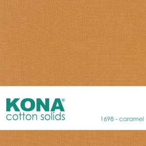 Kona Cotton Fabric by the Yard - 1698 Caramel