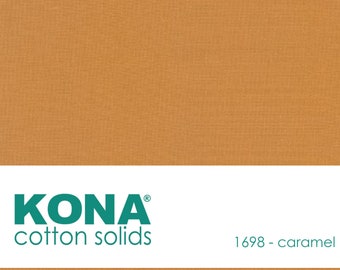 Kona Cotton Fabric by the Yard - 1698 Caramel