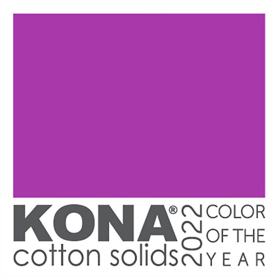 Kona Cotton 2022 Color of the Year Fabric by the Yard 1987 Cosmos 