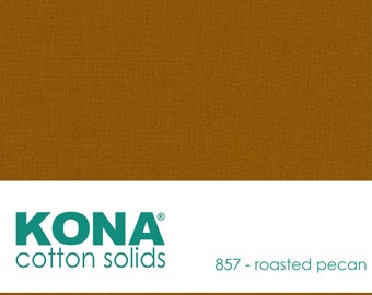 Kona Cotton Fabric by the Yard - 857 Roasted Pecan