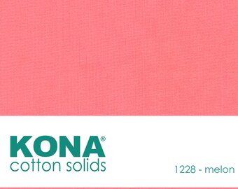 Kona Cotton Fabric by the Yard - 1228 Melon