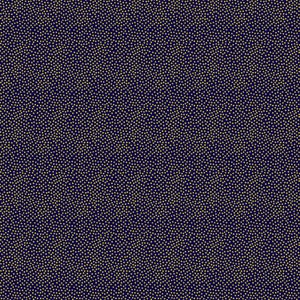 Dot Cotton Fabric by the Yard - Garden Pindot Navy Metallic - Michael Miller CM1065-NAVY