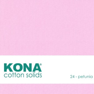 Kona Cotton Fabric by the Yard - 24 Petunia