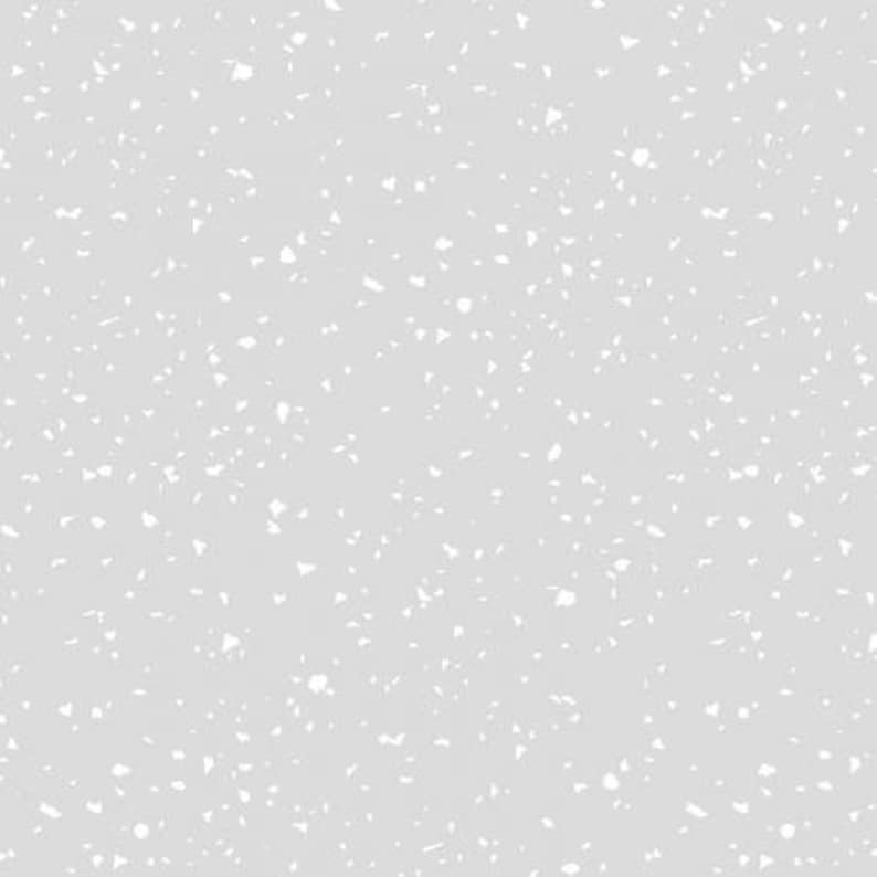 Confetti Cotton Fabric by the Yard Confetti White on Gray Etsy