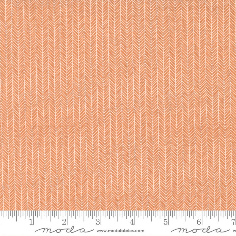 Herringbone Blender Cotton Fabric by the Yard Late October Etsy