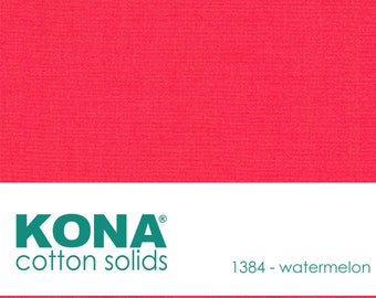 Kona Cotton Fabric by the Yard - 1384 Watermelon