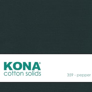 Kona Cotton Fabric by the Yard - 359 Pepper