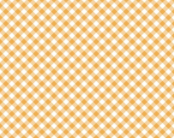 Cowgirl Cotton Fabric by the Yard - From Bow to Boot Gingham Yellow - Camelot 89210105-2