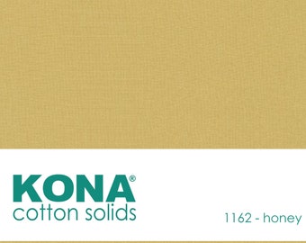Kona Cotton Fabric by the Yard - 1162 Honey