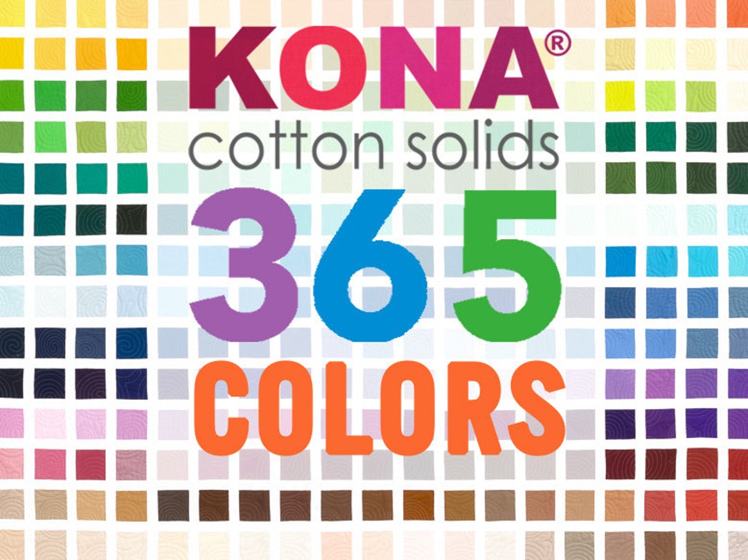 Kona Cotton Fabric by the Yard 91 Steel 